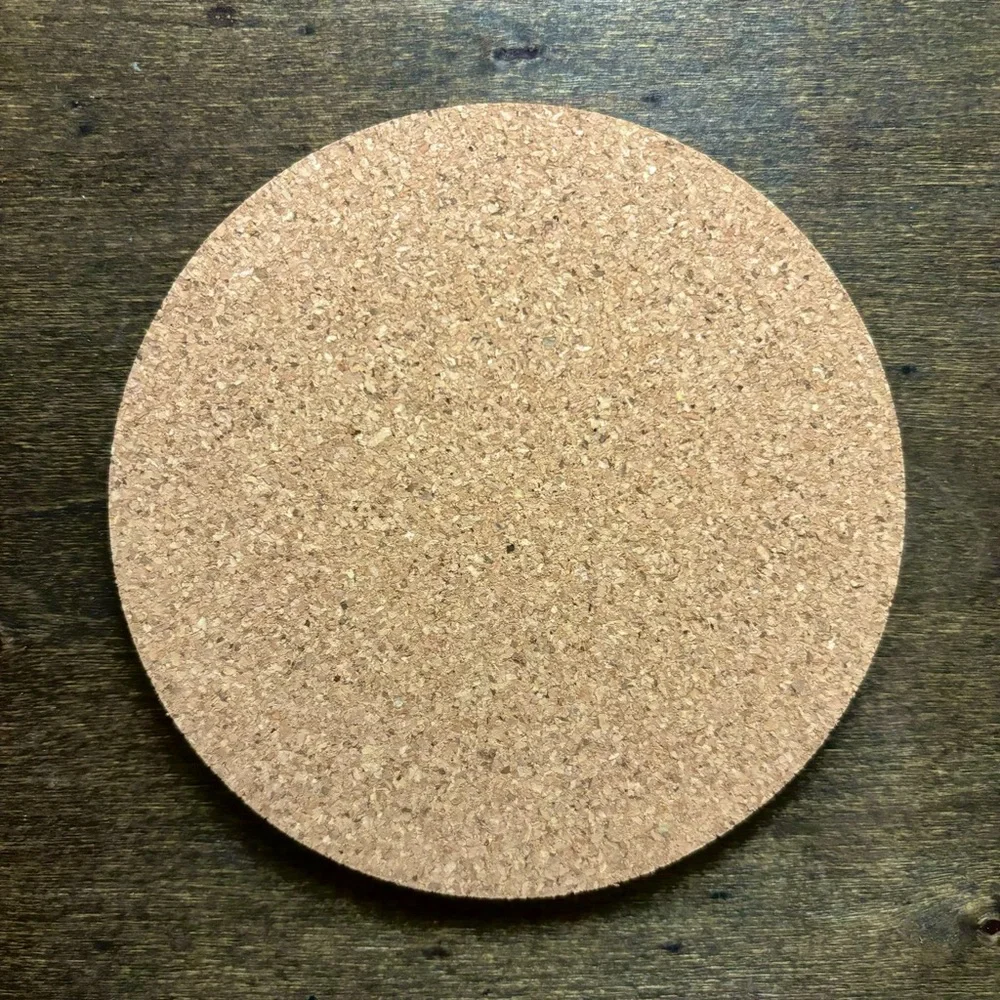 Sailor Moon Silhouette Laser Engraved Cork Coaster